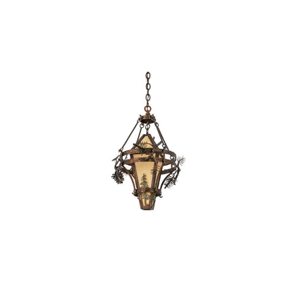 Lone Pine 18" Wide Abstract Pendant