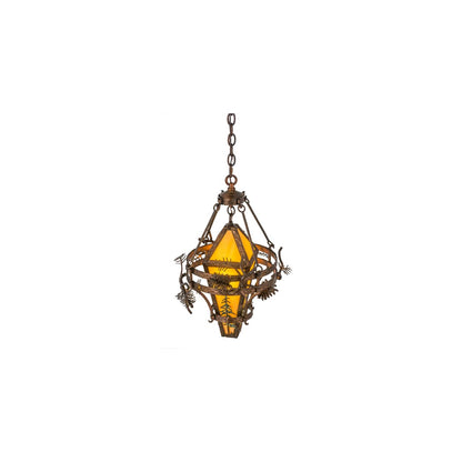 Lone Pine 18" Wide Abstract Pendant