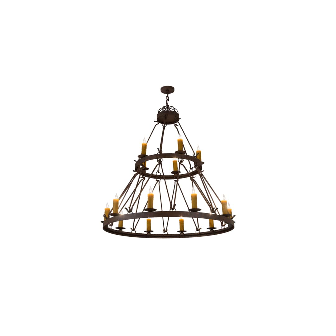 Lakeshore 15 Light 54" Wide Taper Candle Style Chandelier