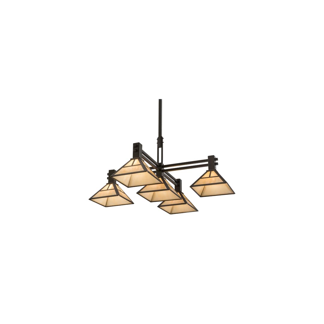 Mission 5 Light 48" Wide Pendant