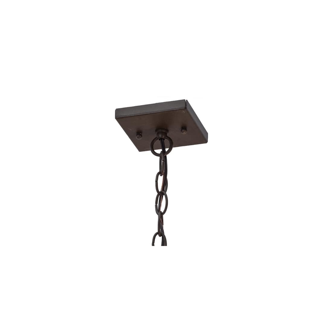 Moose and Black Bear 9 Light 18" Wide Linear Pendant