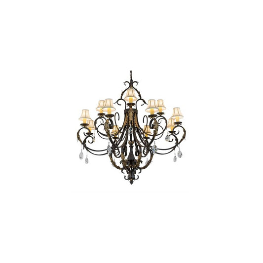 Ingrid 12 Light 54" Wide Crystal Chandelier