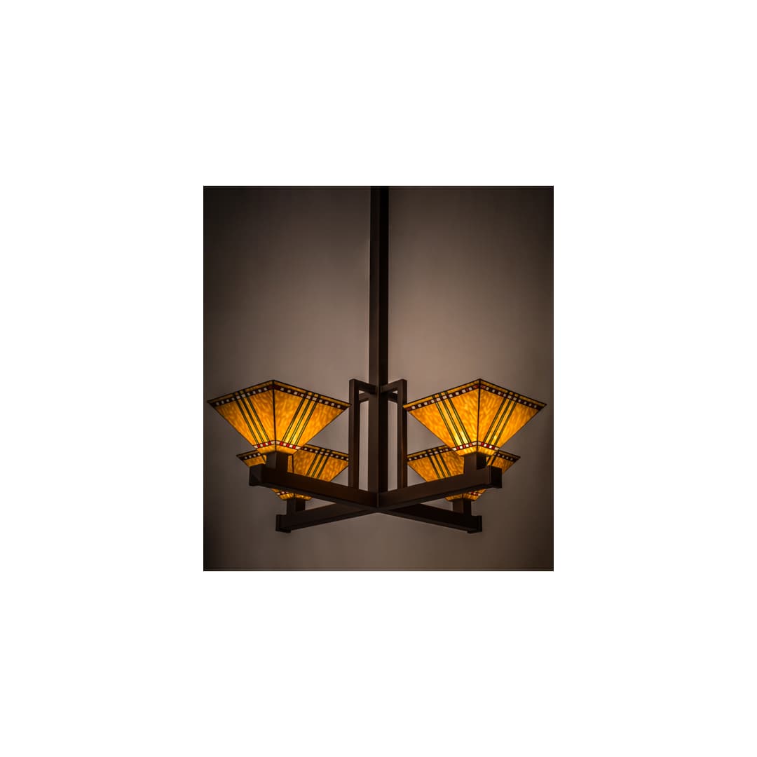 Prairie Corn 4 Light 47" Wide Pendant