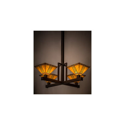 Prairie Corn 4 Light 47" Wide Pendant