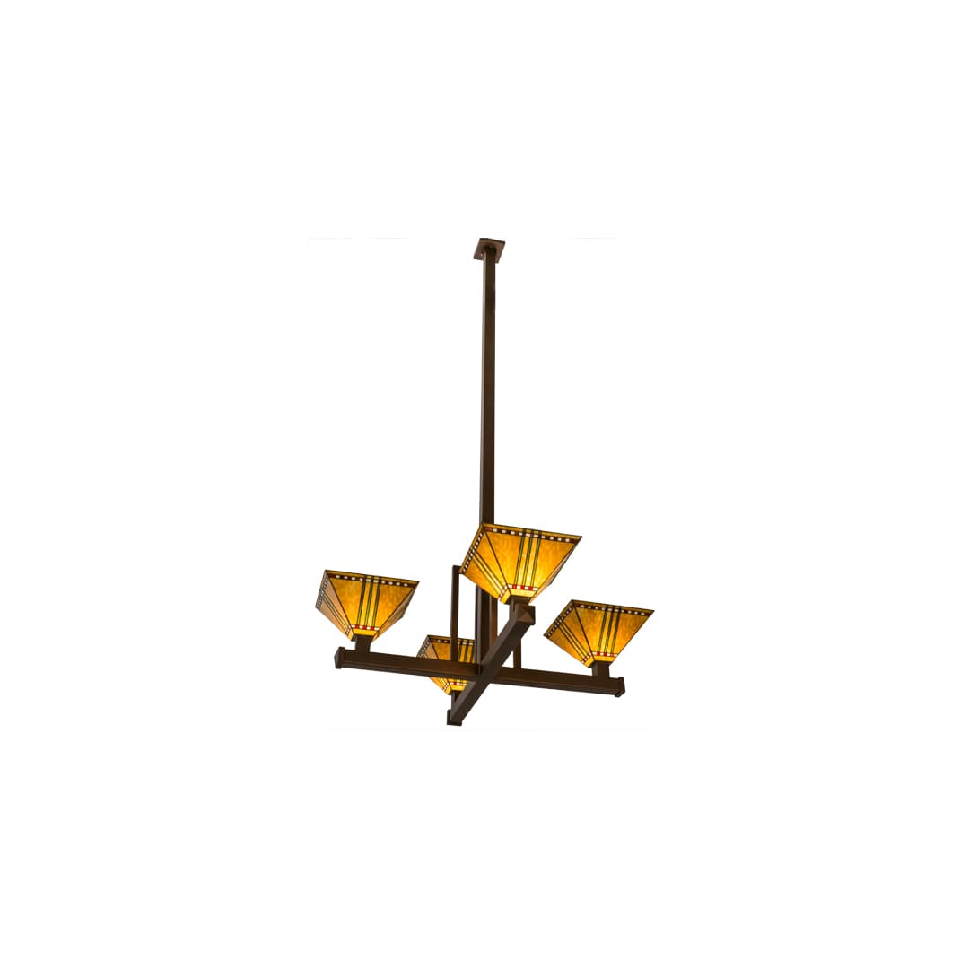 Prairie Corn 4 Light 47" Wide Pendant