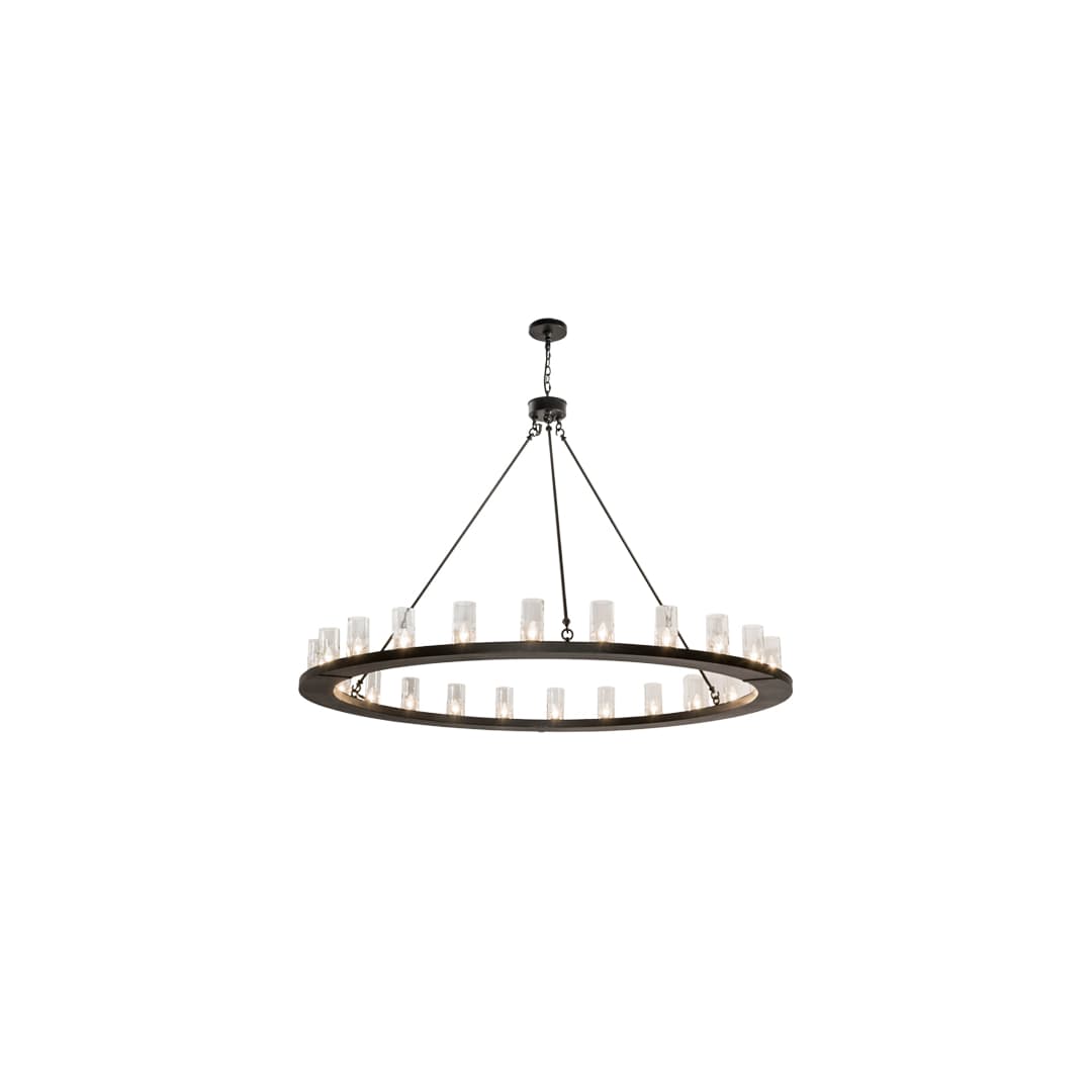 Loxley 24 Light 72" Wide Ring Chandelier