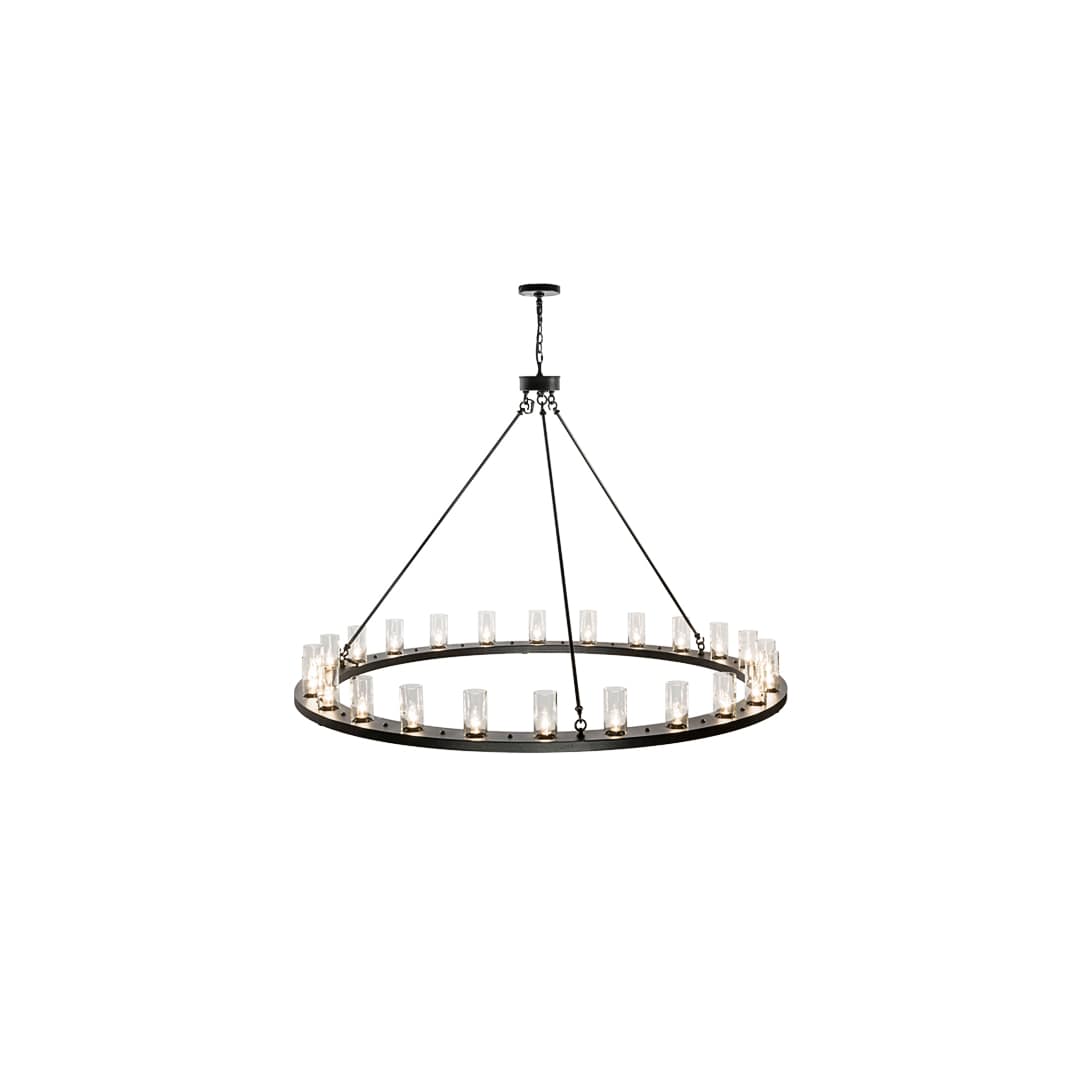 Loxley 24 Light 72" Wide Ring Chandelier