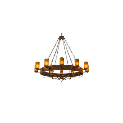 Parnella 12 Light 72" Wide Ring Chandelier