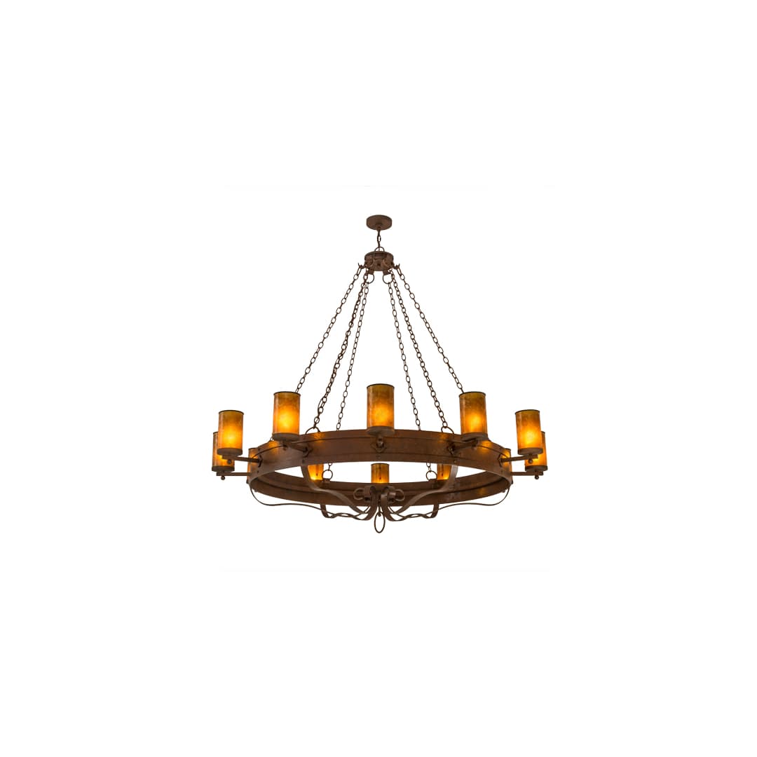 Parnella 12 Light 72" Wide Ring Chandelier