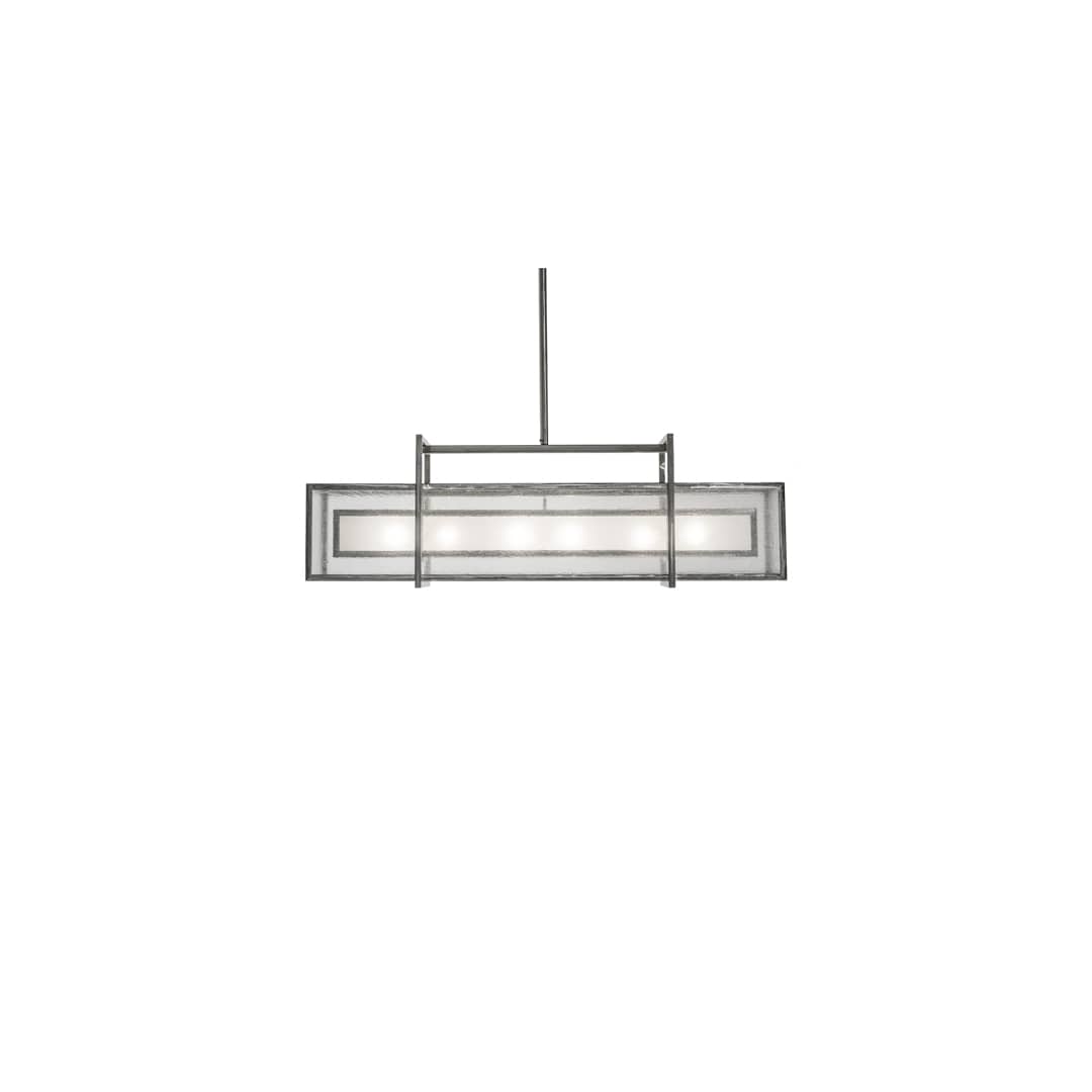 Nelson 6 Light 12" Wide Linear Pendant