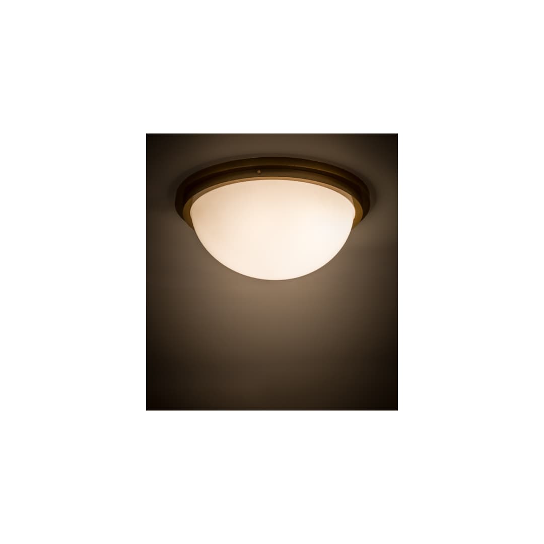 Commerce 4 Light 25" Wide Flush Mount Bowl Ceiling Fixture