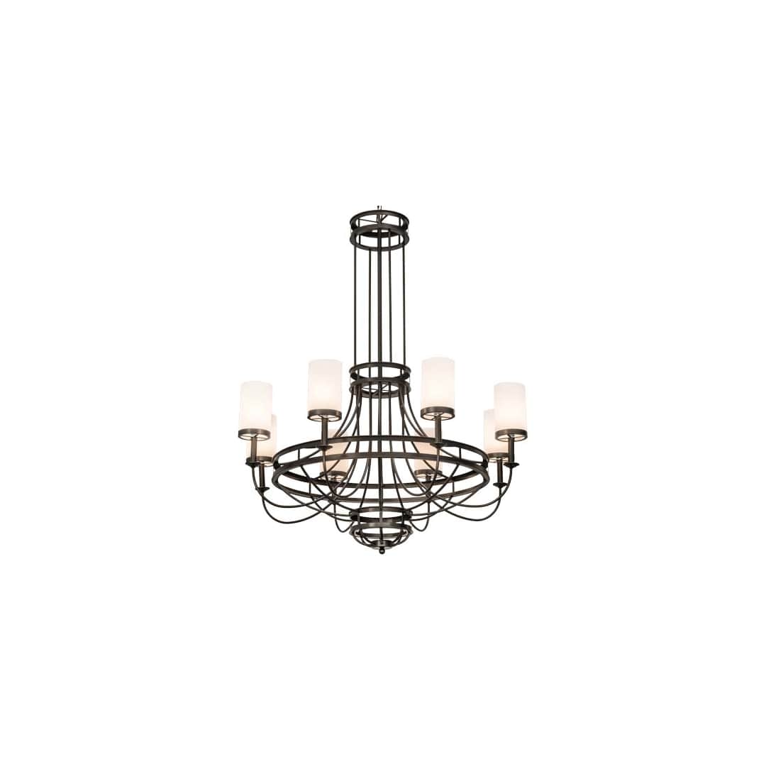 Saxony 8 Light 60" Wide Chandelier