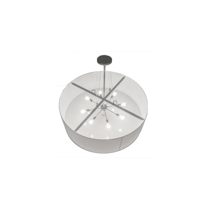 Cilindro 8 Light 48" Wide Suspension Pendant