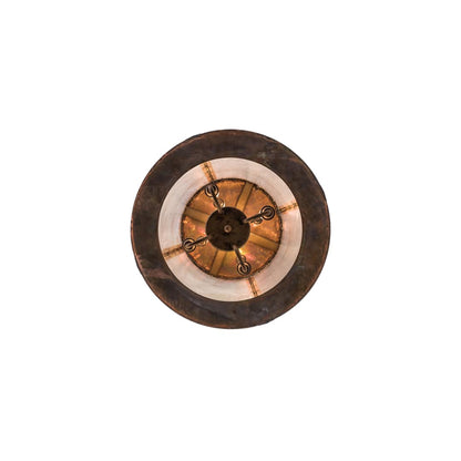 Villa 8 Light 18" Wide Taper Candle Pendant