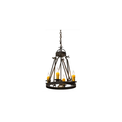 Lakeshore 4 Light 18" Wide Taper Candle Multi Light Pendant
