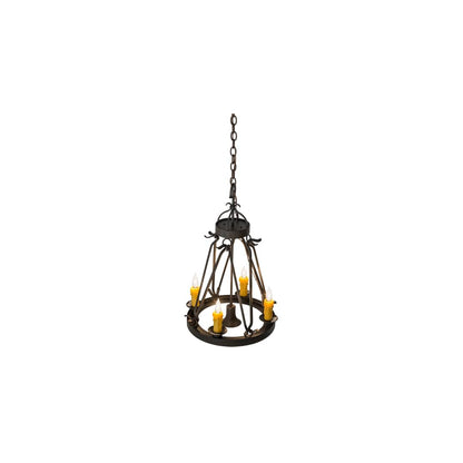Lakeshore 4 Light 18" Wide Taper Candle Multi Light Pendant