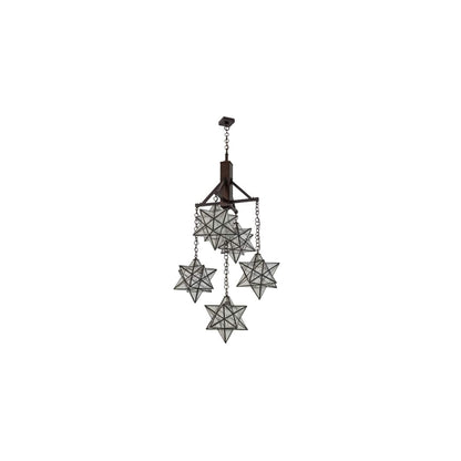 Moravian 5 Light 30" Wide Chandelier