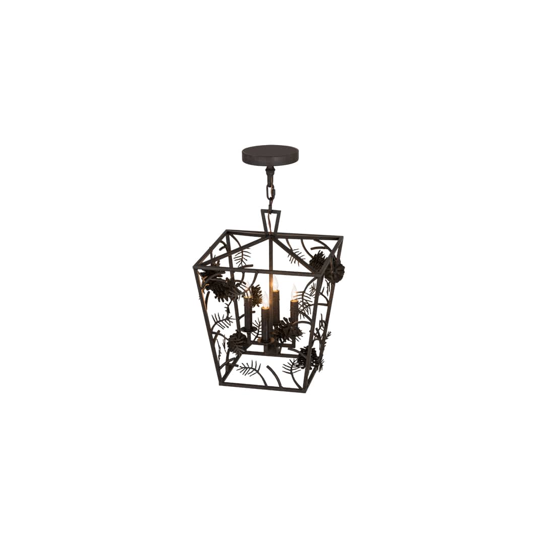 Kitzi 4 Light 20" Wide Taper Candle Pendant