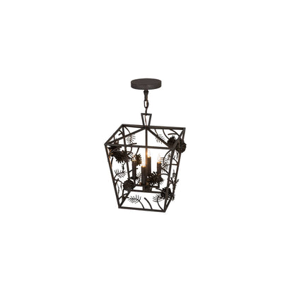 Kitzi 4 Light 20" Wide Taper Candle Pendant
