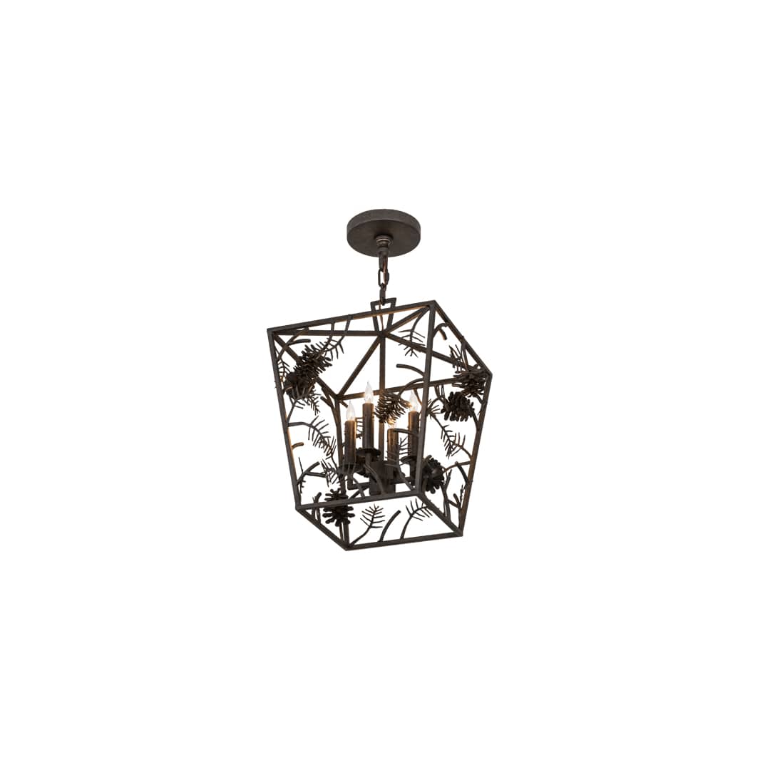 Kitzi 4 Light 20" Wide Taper Candle Pendant