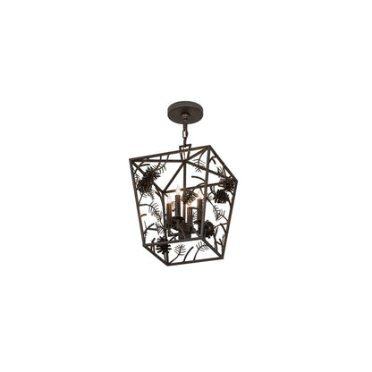 Kitzi 4 Light 20" Wide Taper Candle Pendant