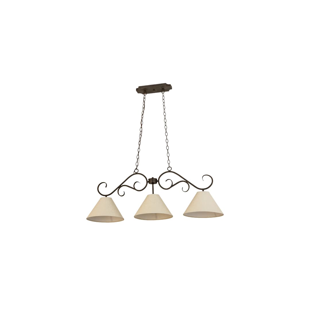 Bristol 3 Light 5" Wide Linear Pendant