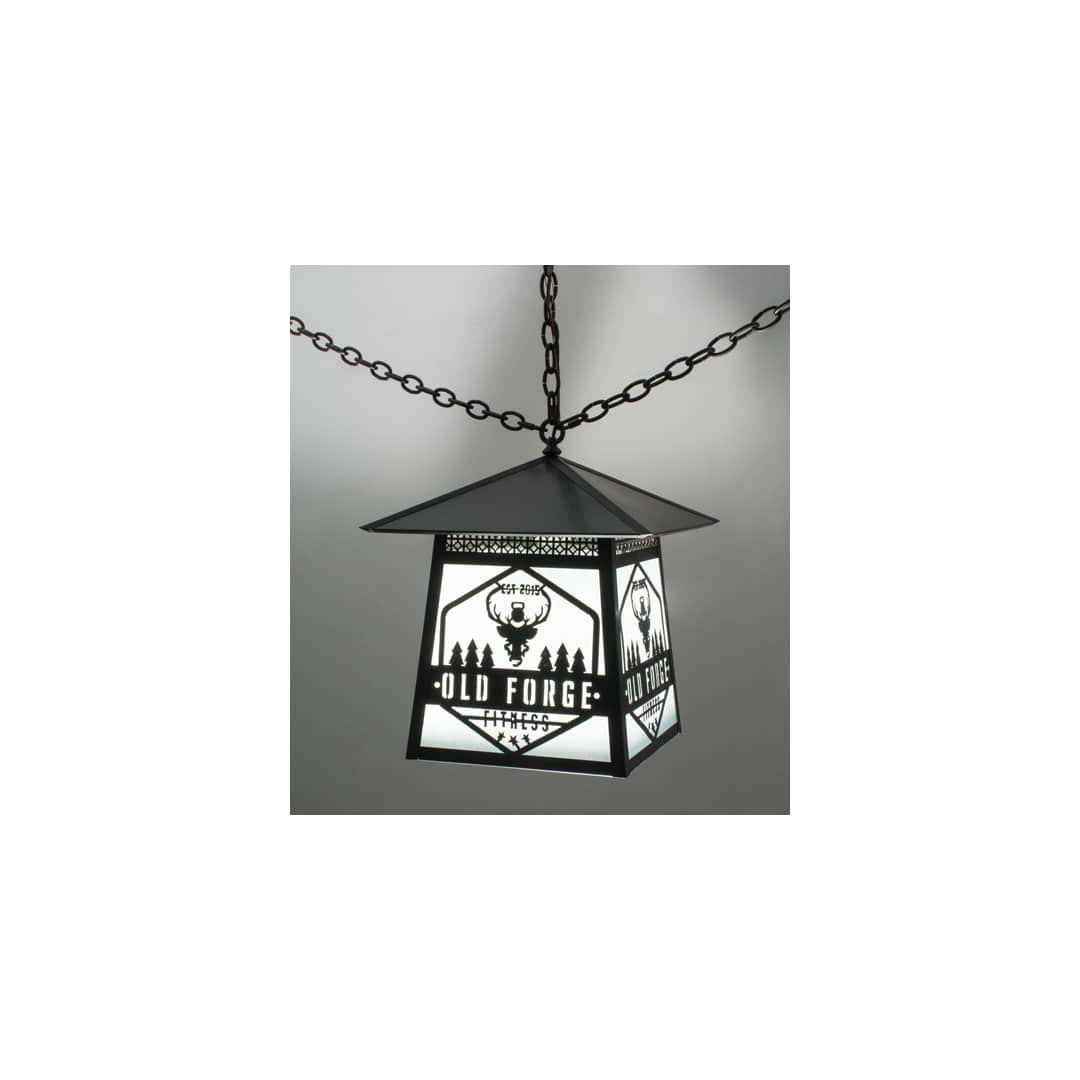 Old Forge Fitness 23" Wide Pendant