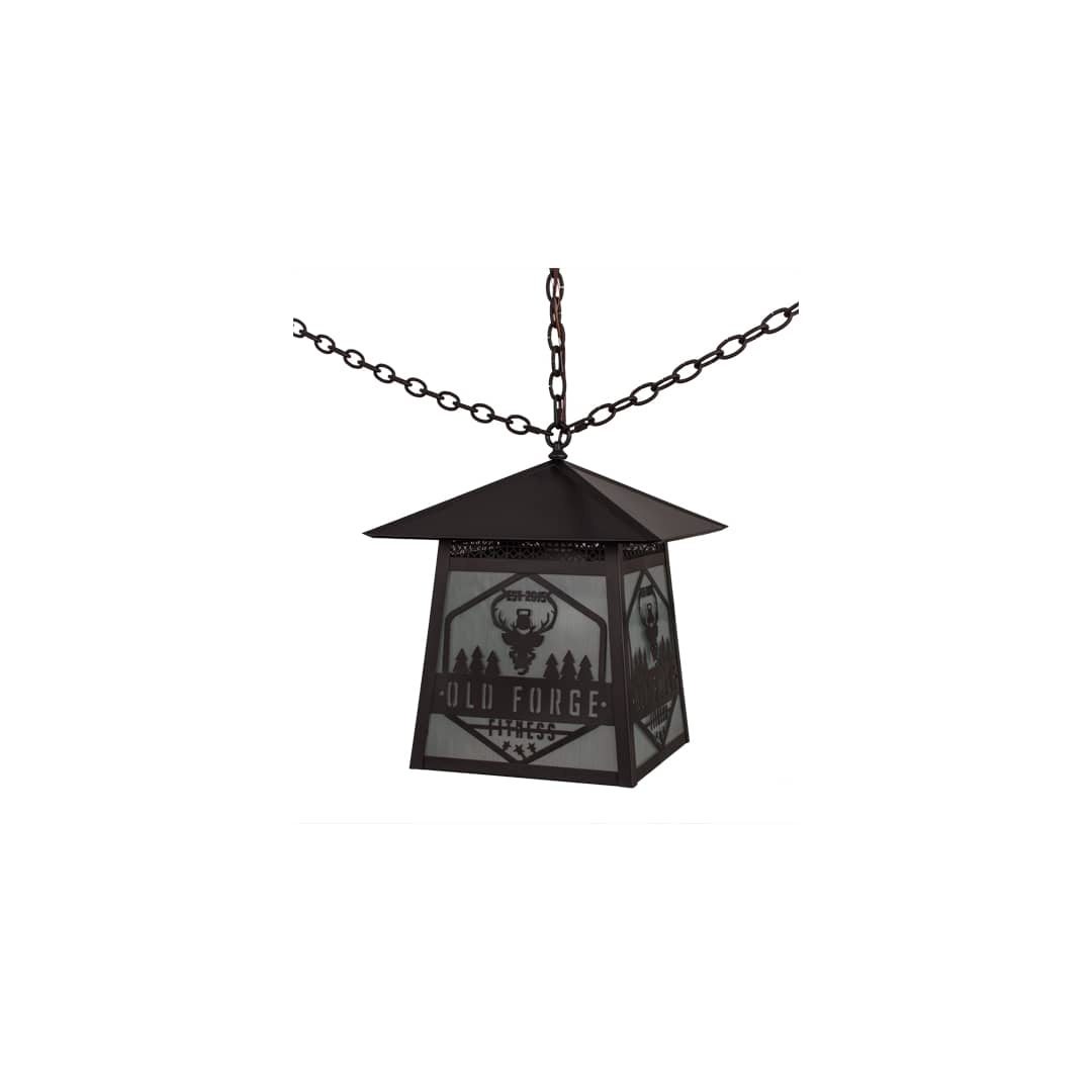 Old Forge Fitness 23" Wide Pendant