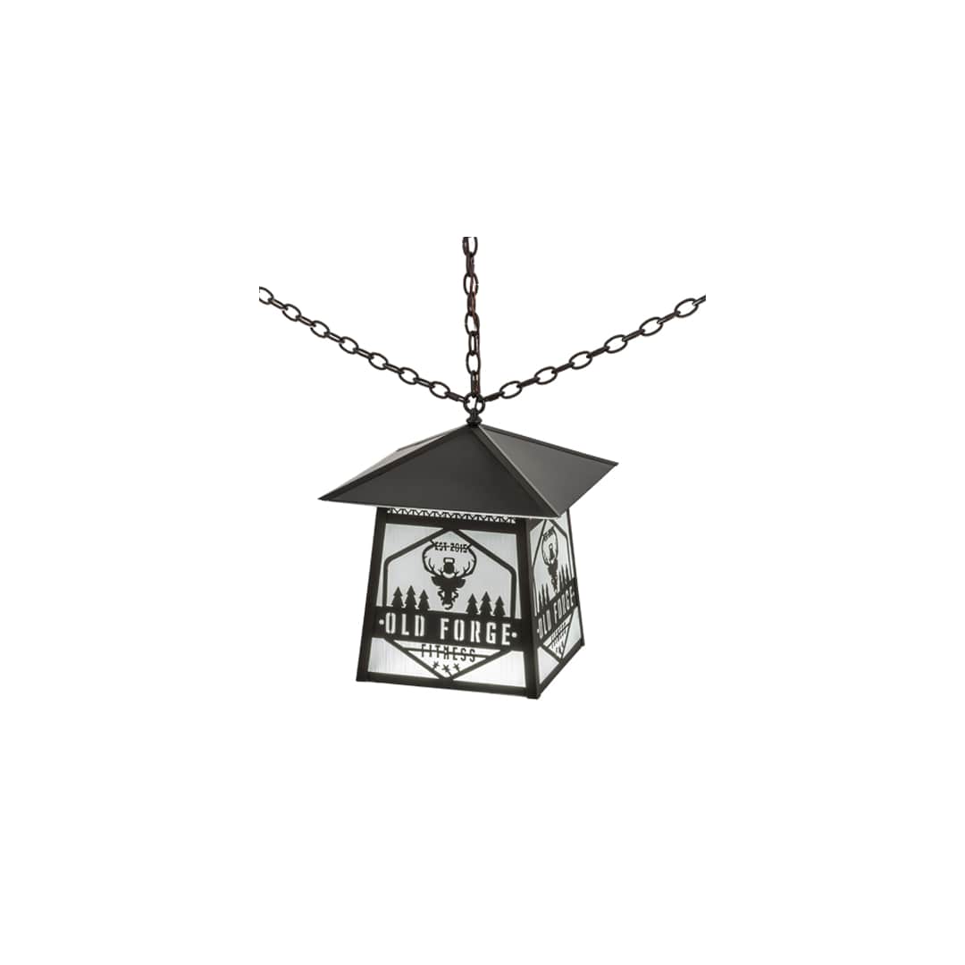 Old Forge Fitness 23" Wide Pendant
