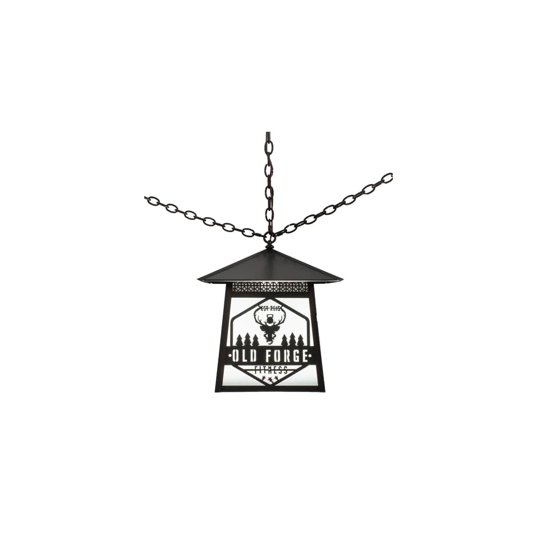 Old Forge Fitness 23" Wide Pendant