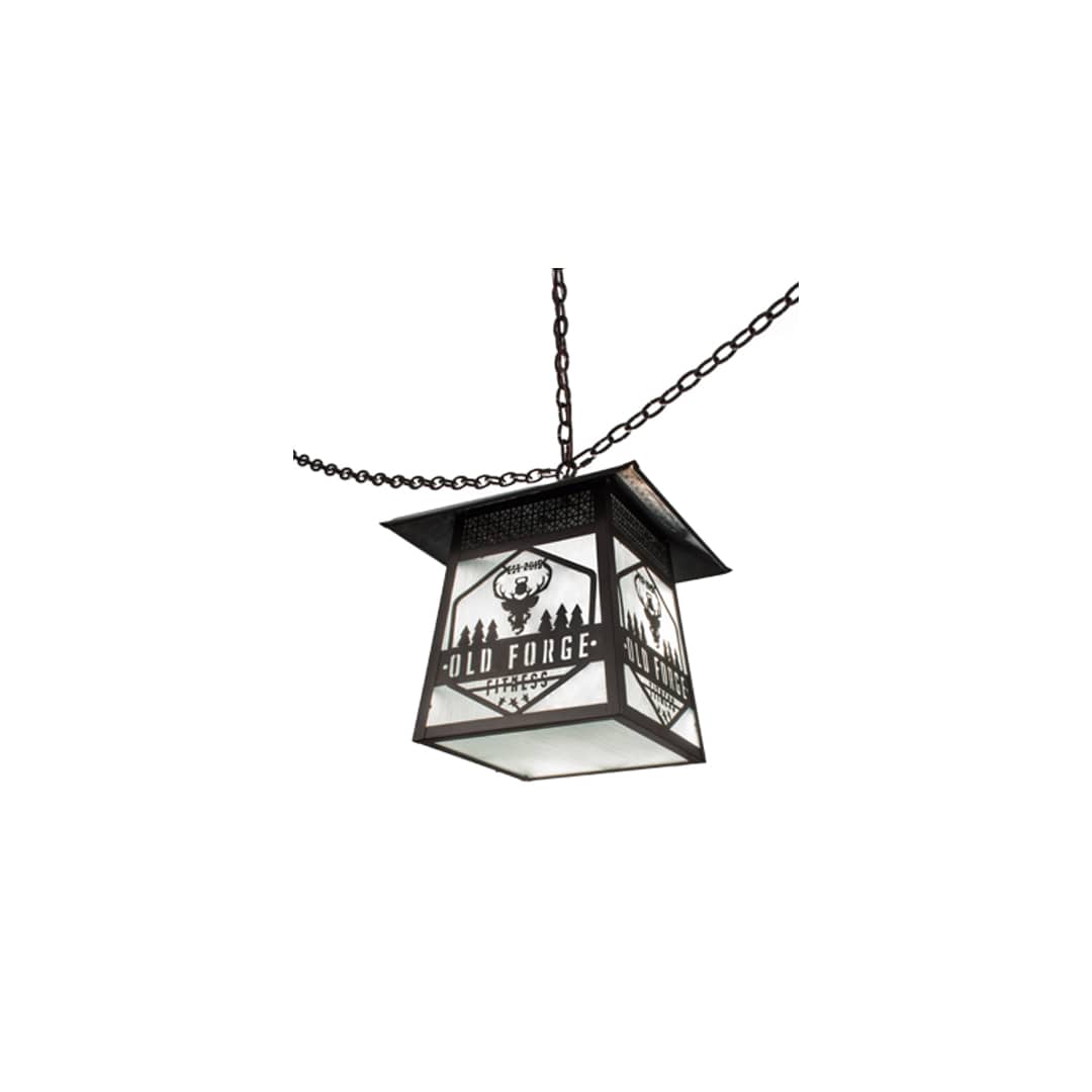 Old Forge Fitness 23" Wide Pendant