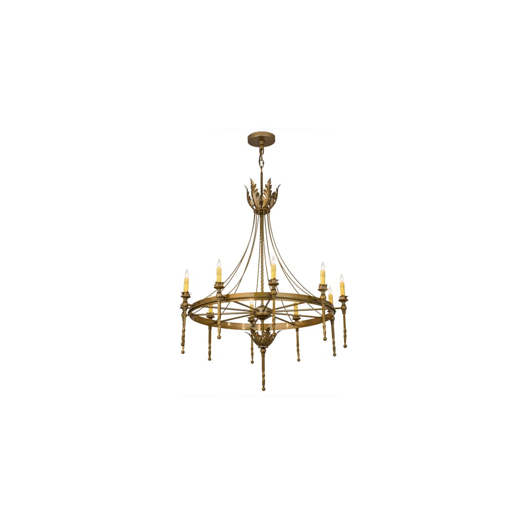 Amaury 10 Light 36" Wide Taper Candle Style Chandelier