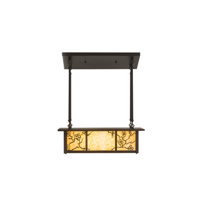 Foliage 2 Light 12" Wide Linear Pendant