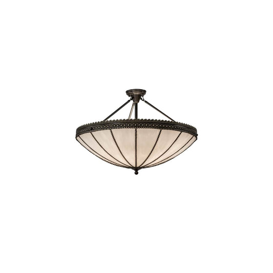 Shansky 4 Light 31" Wide Semi-Flush Bowl Ceiling Fixture