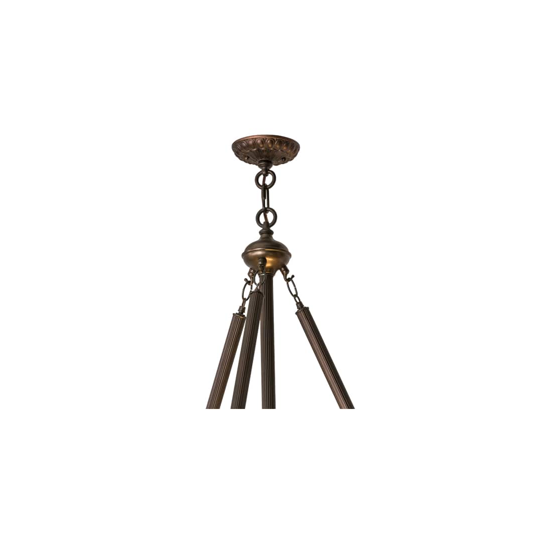 Tiffany Hanginghead Dragonfly 4 Light 38" Wide Pendant