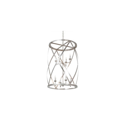 Desmond 8 Light 30" Wide Taper Candle Pendant