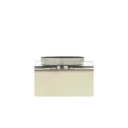 Cilindro 4 Light 30" Wide Semi-Flush Drum Ceiling Fixture - Brushed Nickel Finish