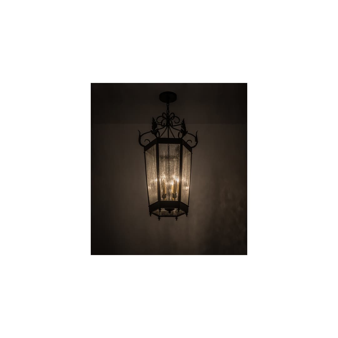 Regency 6 Light 21" Wide Taper Candle Pendant