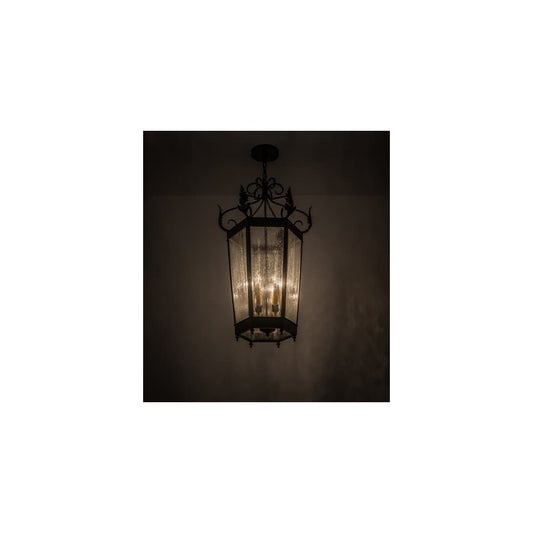 Regency 6 Light 21" Wide Taper Candle Pendant