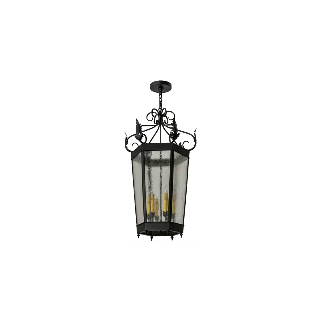 Regency 6 Light 21" Wide Taper Candle Pendant