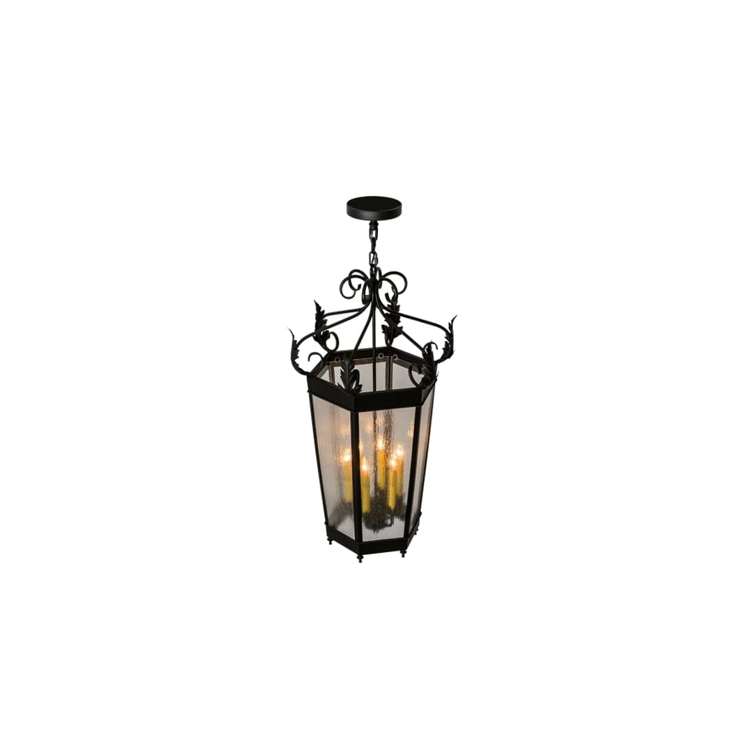 Regency 6 Light 21" Wide Taper Candle Pendant