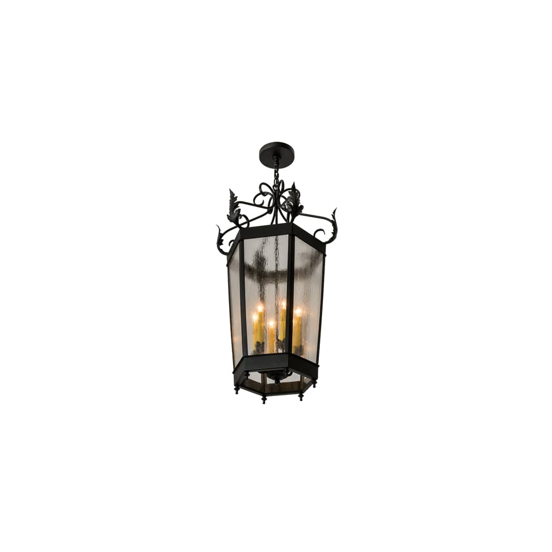 Regency 6 Light 21" Wide Taper Candle Pendant