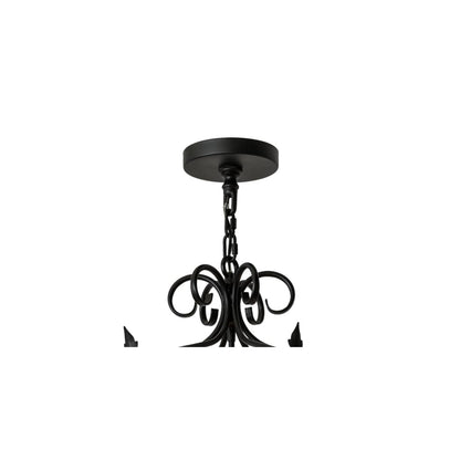 Regency 6 Light 21" Wide Taper Candle Pendant
