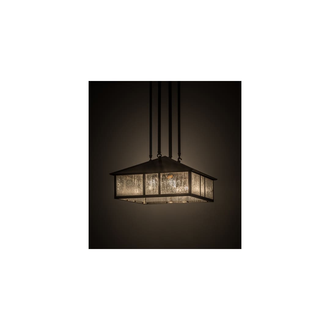 Mission 3 Light 25" Wide Pendant