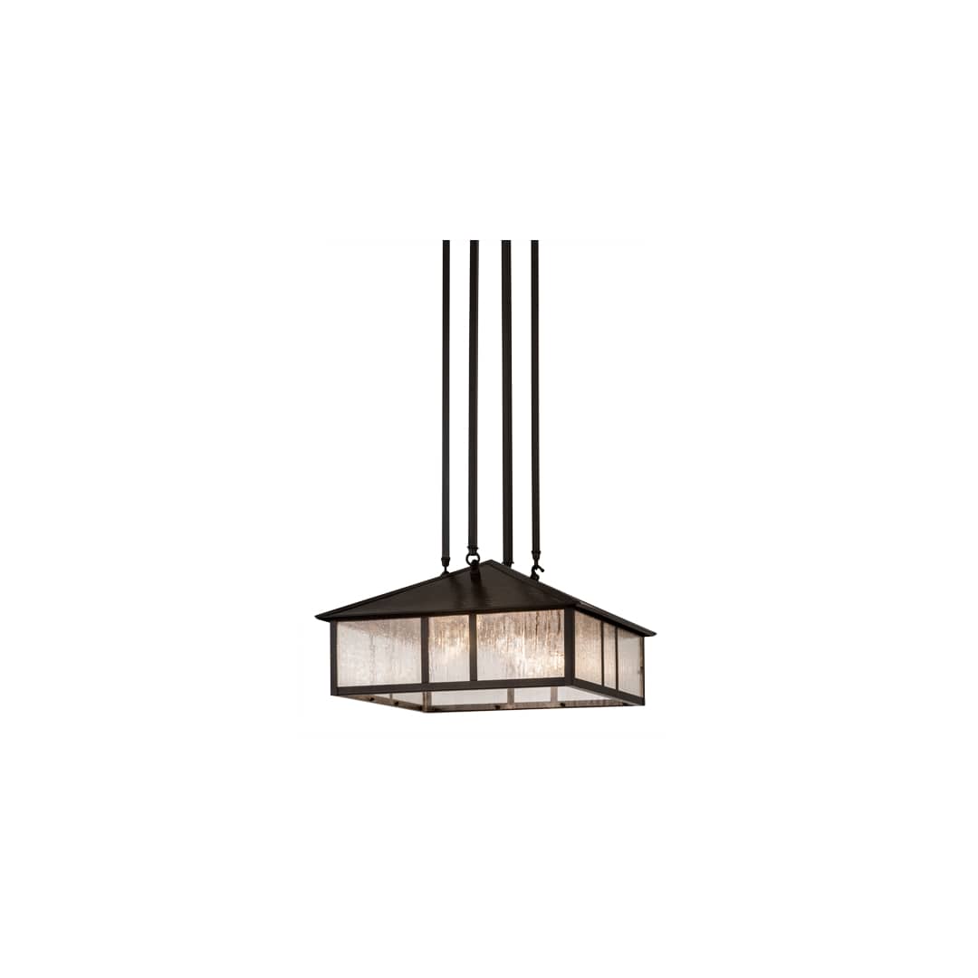 Mission 3 Light 25" Wide Pendant