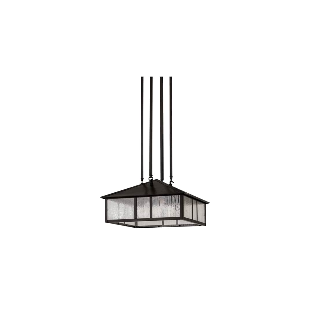 Mission 3 Light 25" Wide Pendant