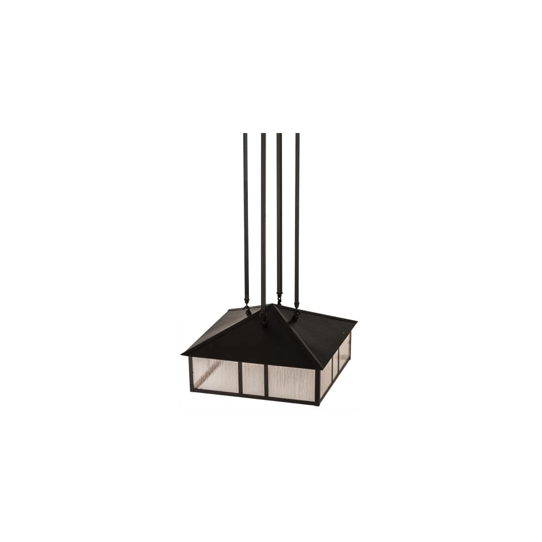 Mission 3 Light 25" Wide Pendant