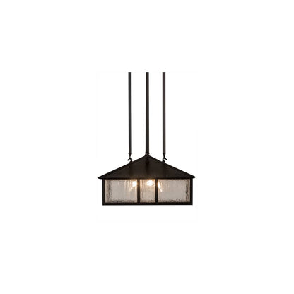Mission 3 Light 25" Wide Pendant