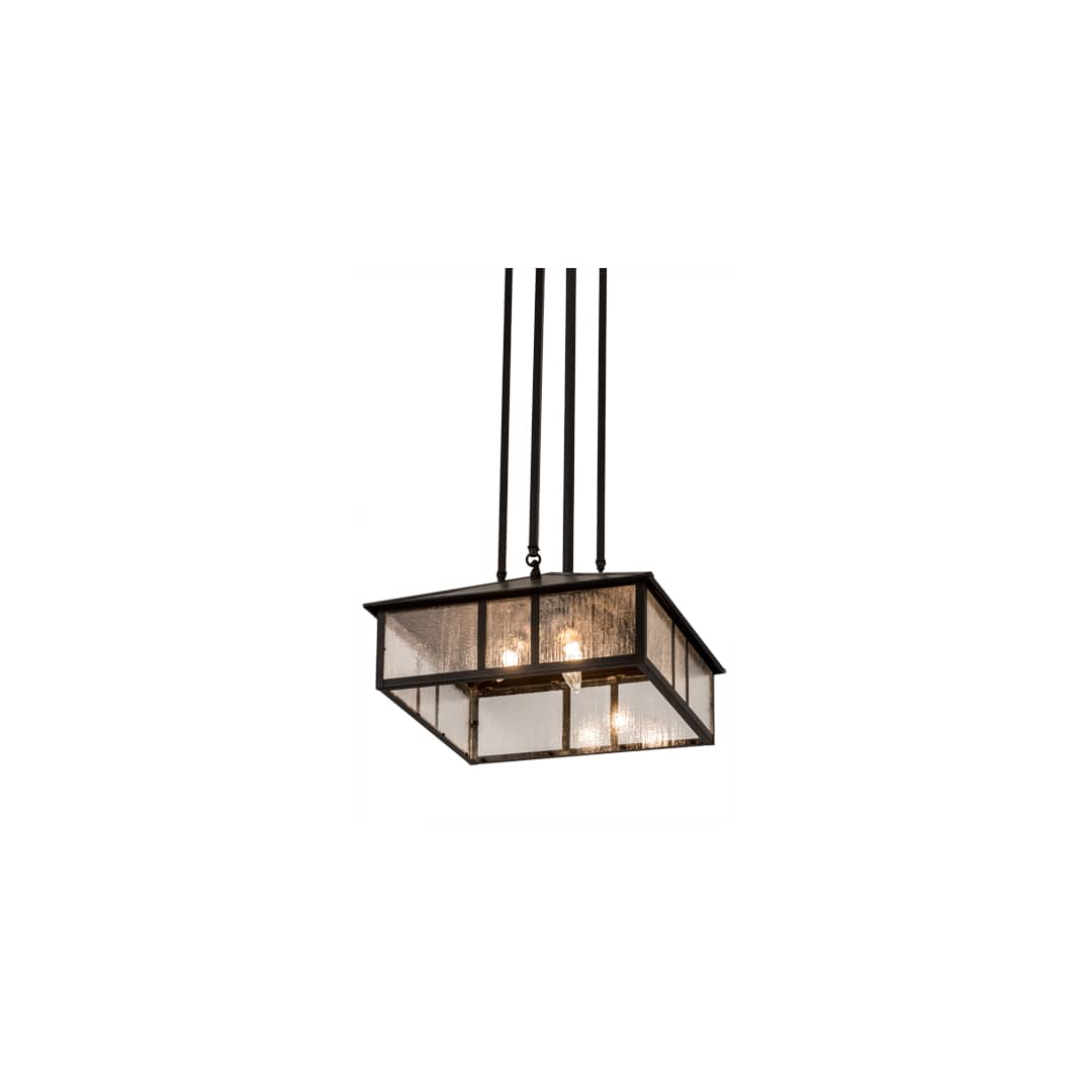 Mission 3 Light 25" Wide Pendant