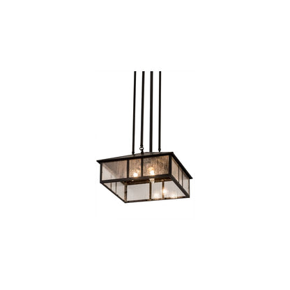 Mission 3 Light 25" Wide Pendant